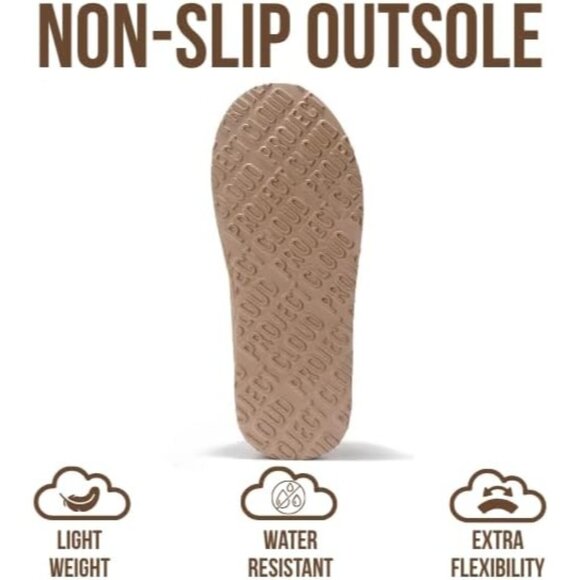 ๐Women Project Cloud Sand Suede Leather Soft Memory Foam Supportive Slipper - Picture 6 of 6